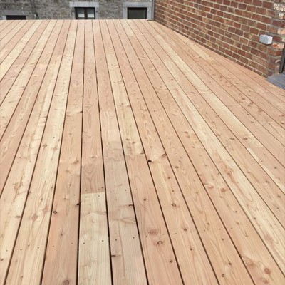 Rénovation d’une terrasse couverte en Wallonie